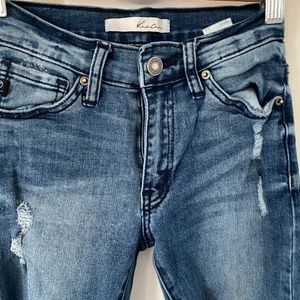 KANCAN Ripped MidRise Soft Stretchy Jeans 23